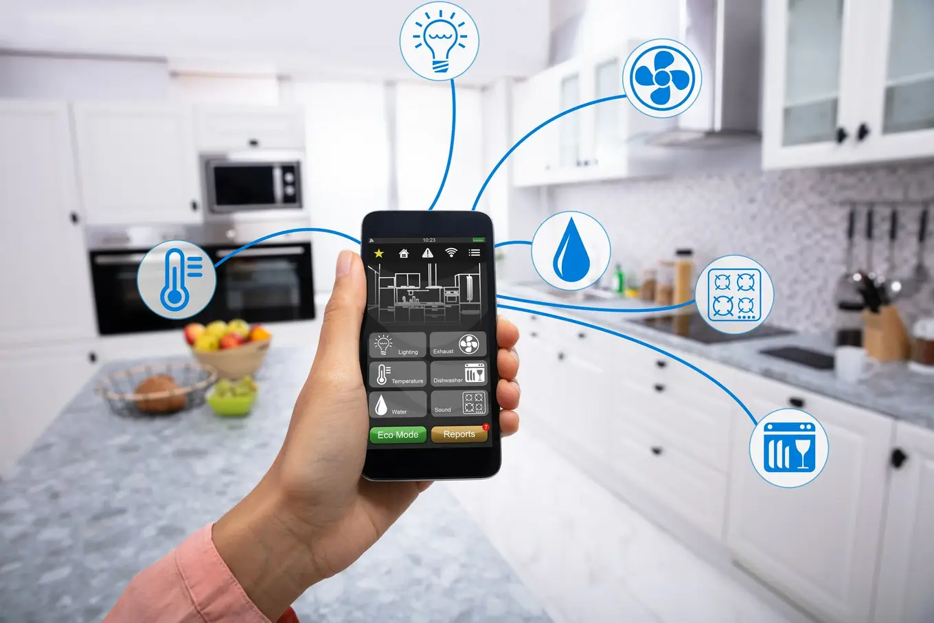 smart home na telefonie